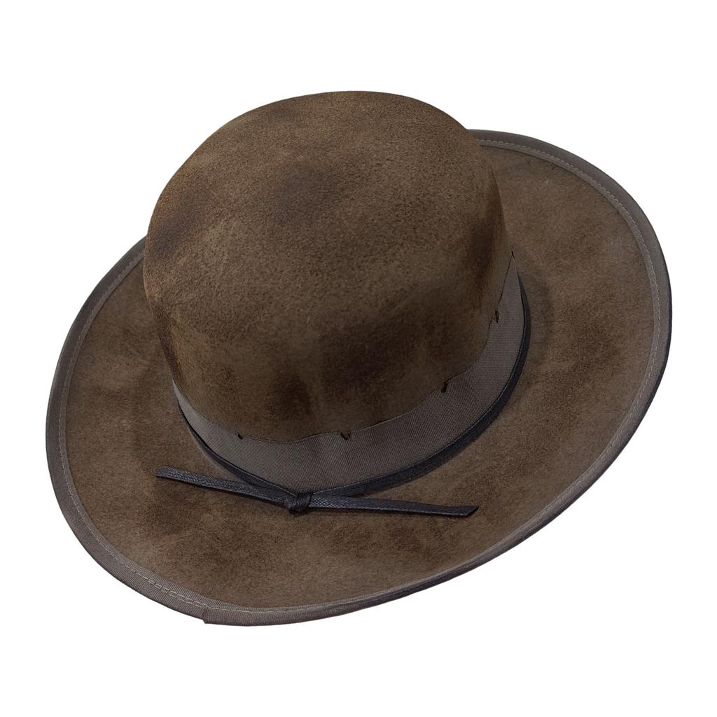 Cappello Homburg Classico Cappello a Cilindro Cappello Panama Regalo per Fidanzato Cappello a Cilindro Costume da Cowboy per Raduni all'Aperto