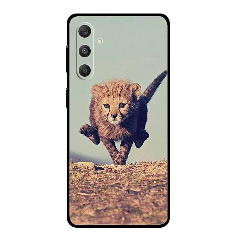For Samsung Galaxy S24 Plus Ultra Phone Case Cover Silicone Soft Back Case for Samsung Galaxy S 24 5G Funda Dinosaur Lion Animal