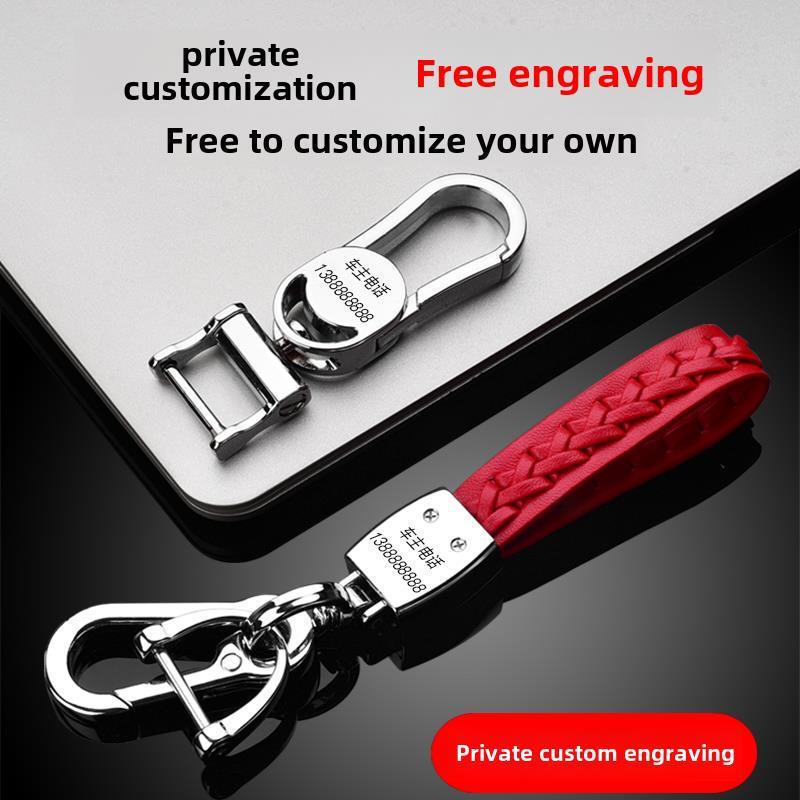 Transparent Toyota Keychains for Camry, RAV4, Crown, and Corolla Cars