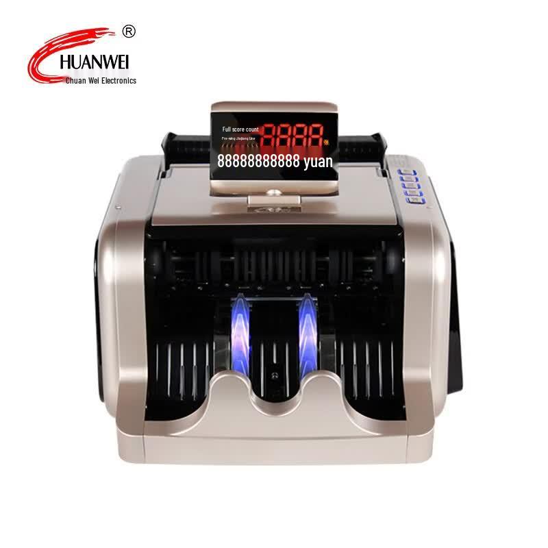 CHUANWEI T26B Portable Smart Voice Money Counter CN plug (adapter included)