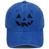 UV Protection Embroidered Pumpkin Hat Breathable Sunshade Cap Fashion Halloween Baseball Cap  Party
