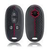Silicone 4 Buttons Car Key Case Cover Shell Fob For Suzuki Palette Solio Mr Wagon Hustler Alto Lapin Every Spacia Protector