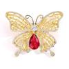 Bo Xin Yun Elegant Full Diamond Zirconia Butterfly Brooch Women's Luxury Accessory