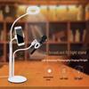 Luce LED di riempimento da 3,5" con clip USB e supporto per telefono regolabile per selfie e live streaming.