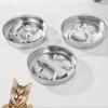Slow Feeder Dog Bowl,Slow Feeder Stainless Steels Metal Dog Dish to Slow Eating Slow Feeding Dog Bowl for Small Breeds