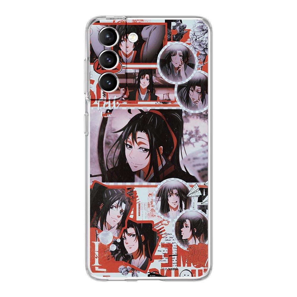 Husa de telefon Anime Mo Dao Zu Shi pentru Samsung Galaxy S22 5G S20 Ultra S21 FE 5G S10E S9 S8 S10 Plus Note 20 10 Husa transparenta moale