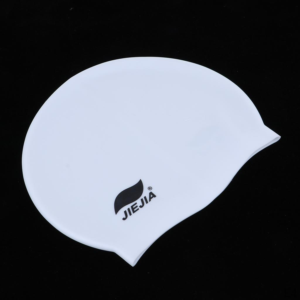Adult Kids Silione Swimming Hats Universal Head Wear for Beach Swim Surfing Diving