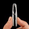 Portable Camping Tweezer Small Size Outdoor Tool Keychains Survival Supplies  Camping