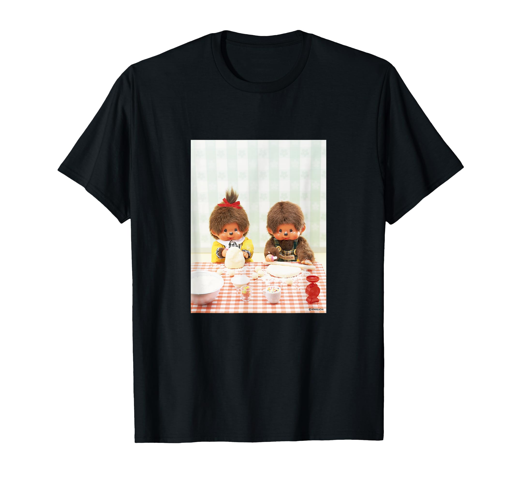 

Графическая футболка Monchhichi чёрный