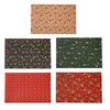 Extra Large 50x74cm Festival Gift Wrap 5 Sheets Sturdy Quality Reindeers Bell Designs Durable Surfaces