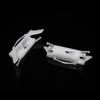 10pcs Car Roof Weather Strip Moulding Drip Rail Clips For Honda Civic 2003-2007  And Accord Roof Running Water Clips R16 White