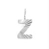 Alphabet Charms: Stainless Steel Letter Pendants - Personalized Jewelry Accessories