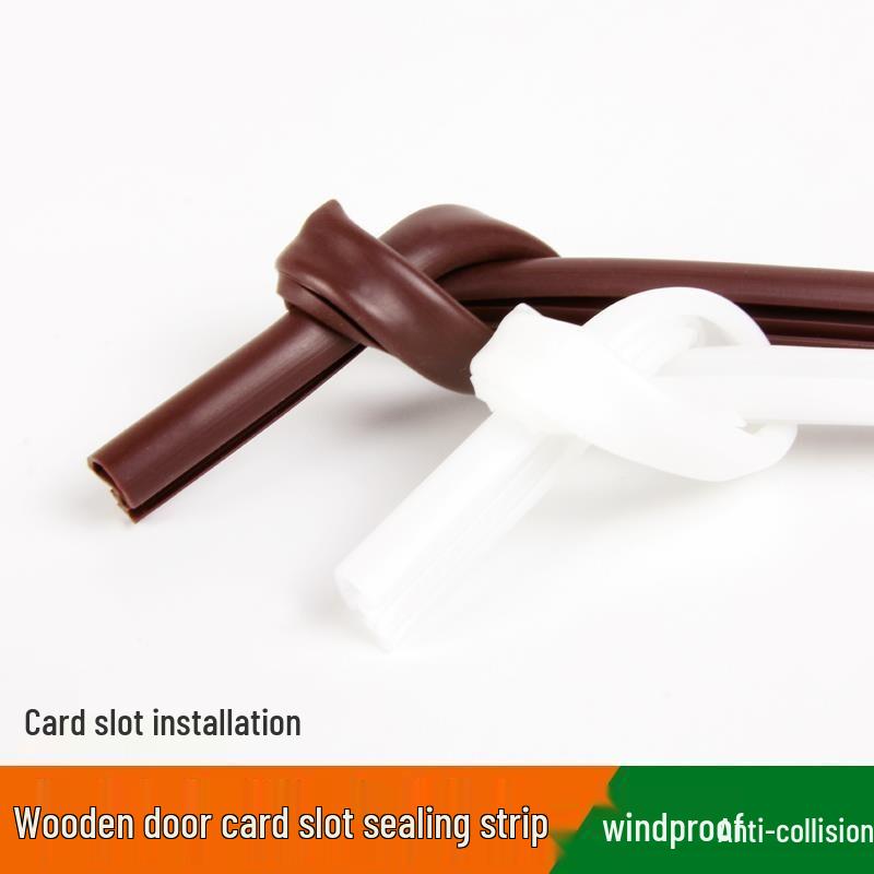 Wood Door Slot Seal Strip