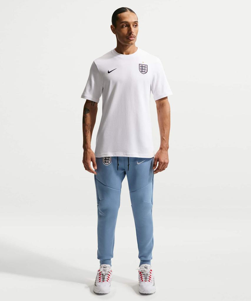 NIKE England Primary Dry-Fit Football T-Shirt M - White:Obsidian / Ib6228-100