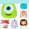 Soft Cuddly Squishmallow Plush Sullivan Wazowski Stuffed Dolls Kids Xmas Birthday Gifts