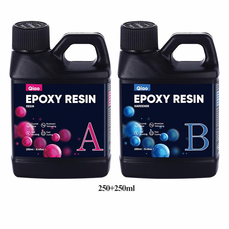 

1:1 Crystal Clear Epoxy Resin Kit – Fast Cure, Heat Resistant for Art, Jewelry, Wood Table Tops & DIY Coating Projects