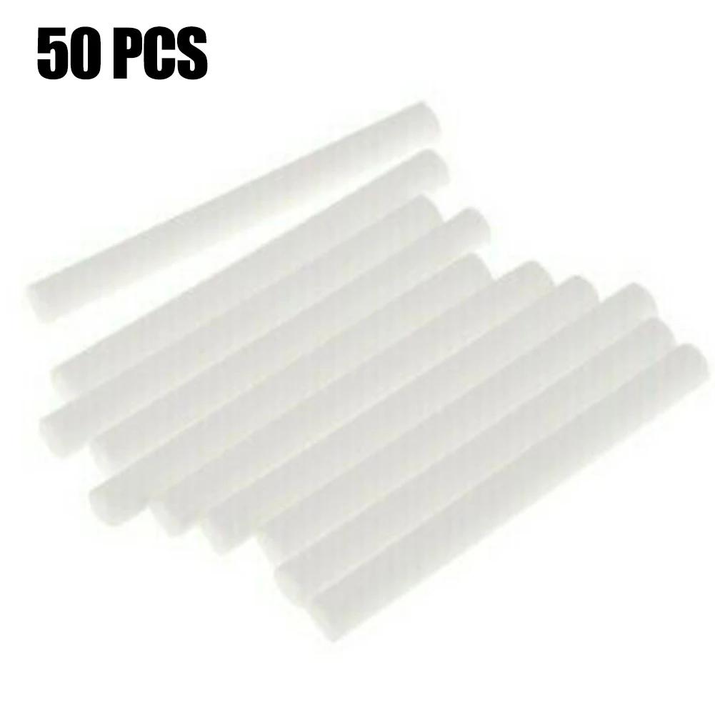 50 Humidifier Cotton Sponge Refills For Car Diffusers Made With High Porosity And Designed For Efficient Water Absorption
