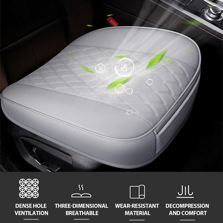 PU-Leder-Autositzbezug-Kissen, universell, einfach zu installieren, Autositzschutz, Autositze, Kissen, Matten, Stuhl