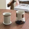 Mountains And Rivers Ceramic Office Teacup Set Chinese High-End Corporate Customers Business Merchandise Souvenir Tea Cup