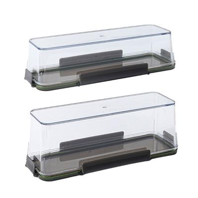 Cakes Roll Container with Clear Lid Bread Holder Cakes Container Bread Packagings Boxes Dish Storage Boxes Enduring