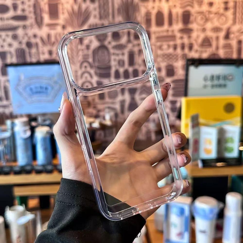 Transparent Silicone Phone Case For iPhone 17 Air 17 Pro 16 Pro Max 15 14 13 12 11 Pro Max Plus Shockproof Cover