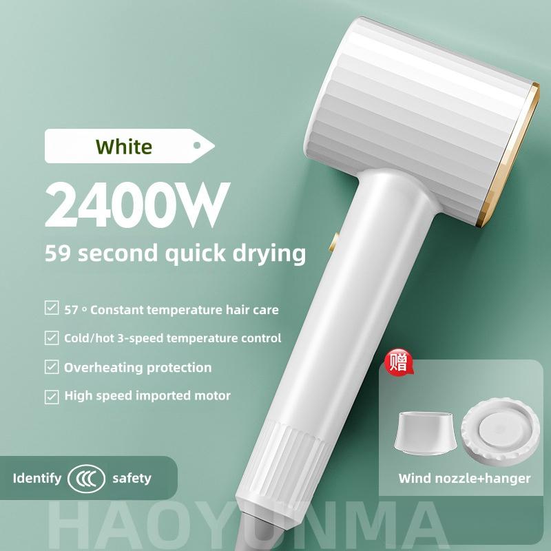 2025  High-Speed Hair Dryer, High-Power Quick Drying Hair Salon, Professional Household Blue Light Negative Ion Hair Dryer