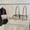 Large capacity 2025 new fresh texture casual personality portable shoulder underarm tote bag women