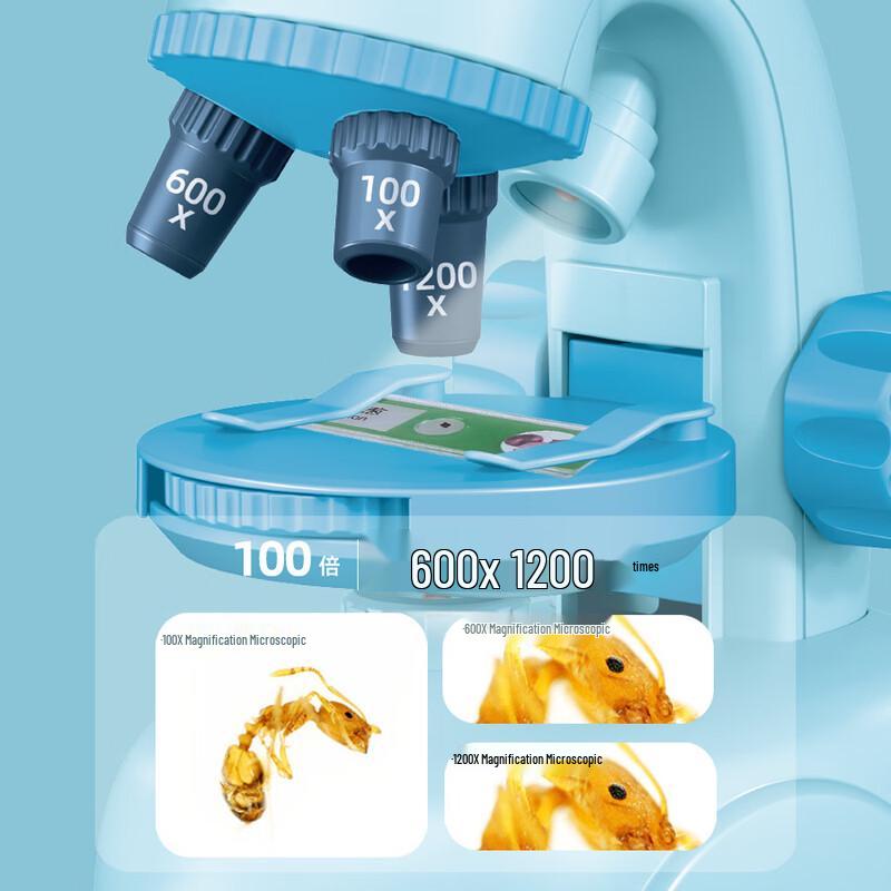 Miflame Children's 1200x Educational Microscope Kit