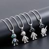 Trendy Hip Hop Astronaut Necklace - Unisex Street Dance Choker