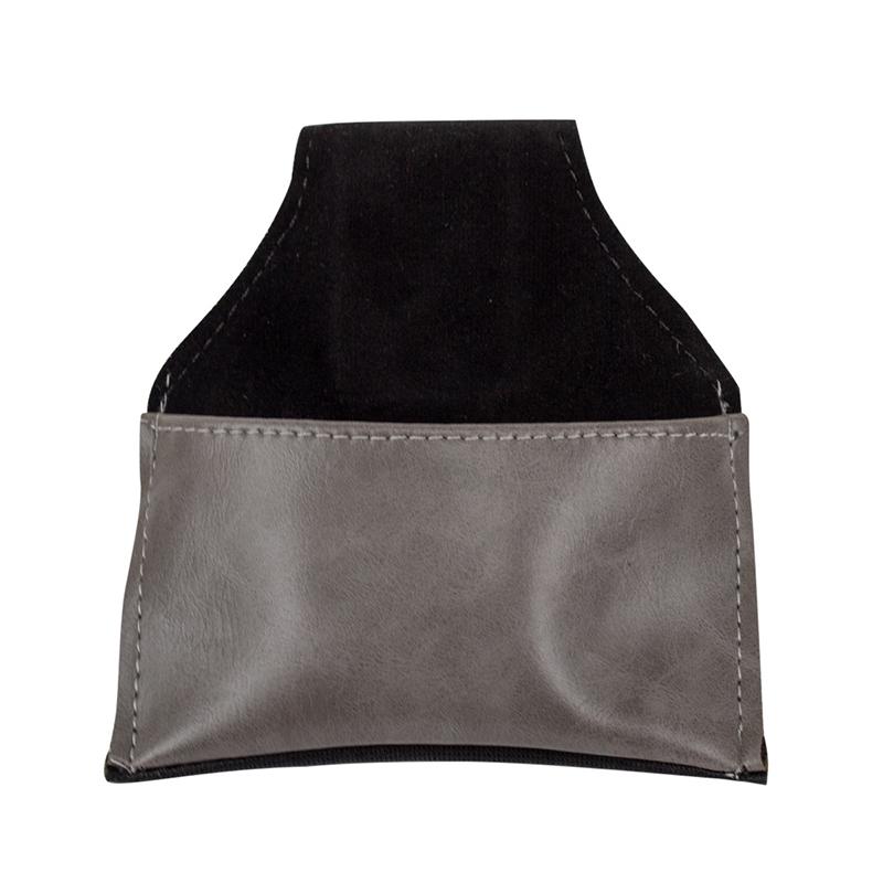 Pu Pouch Billiard Chalk Bag Waist Hanging With Clip Billiards Chalk Holder Sports Goods Black Snooker Chalk Holder серый