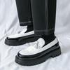 New Luxury Designer Men's Tassels Loafter Height Increasing Casual Shoes Male Walking Sneakers Tenis Masculino Zapatos Hombre
