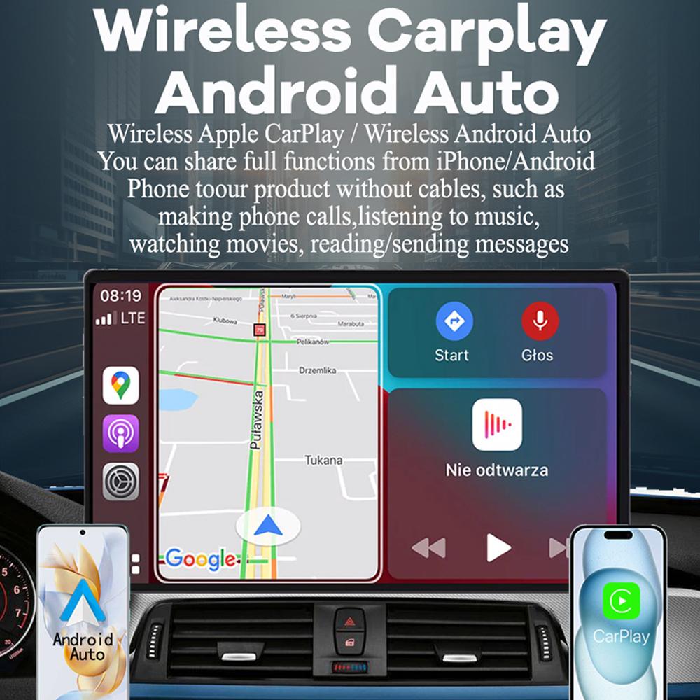 13inch Car Radio Auto Multimedia Carplay Video Player For Honda Jazz Fit 2007 - 2013 Android 13 GPS Bluetooth No 2 Din DVD WIFI