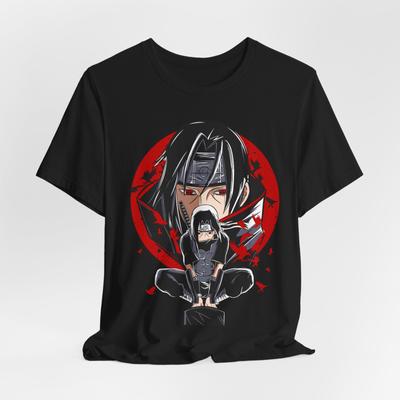 Anime Itachi Graphic T-Shirt Mens Womens Tees Top Tee Tops | Unisex Casual Wear, Gift for Fans, Summer