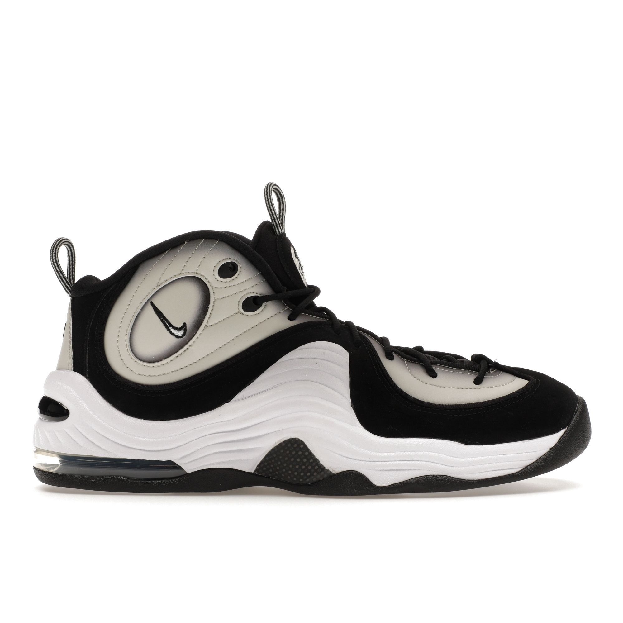 

Nike Кроссовки Air Penny 2 Panda мужские черные светло-белые DZ2549-001 43