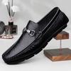 Leisure Walk Slip on Falts Male Walking Shoes Handmade Comfy Mens Loafers Fashion Casual Shoes New Man Driving Flats Moccasins