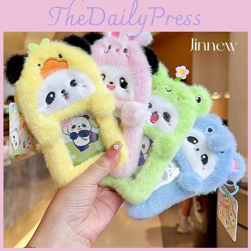 Rabbit Panda Frog Elephant Plush Ferrule Cute Cartoon Forest Children Gift Anime