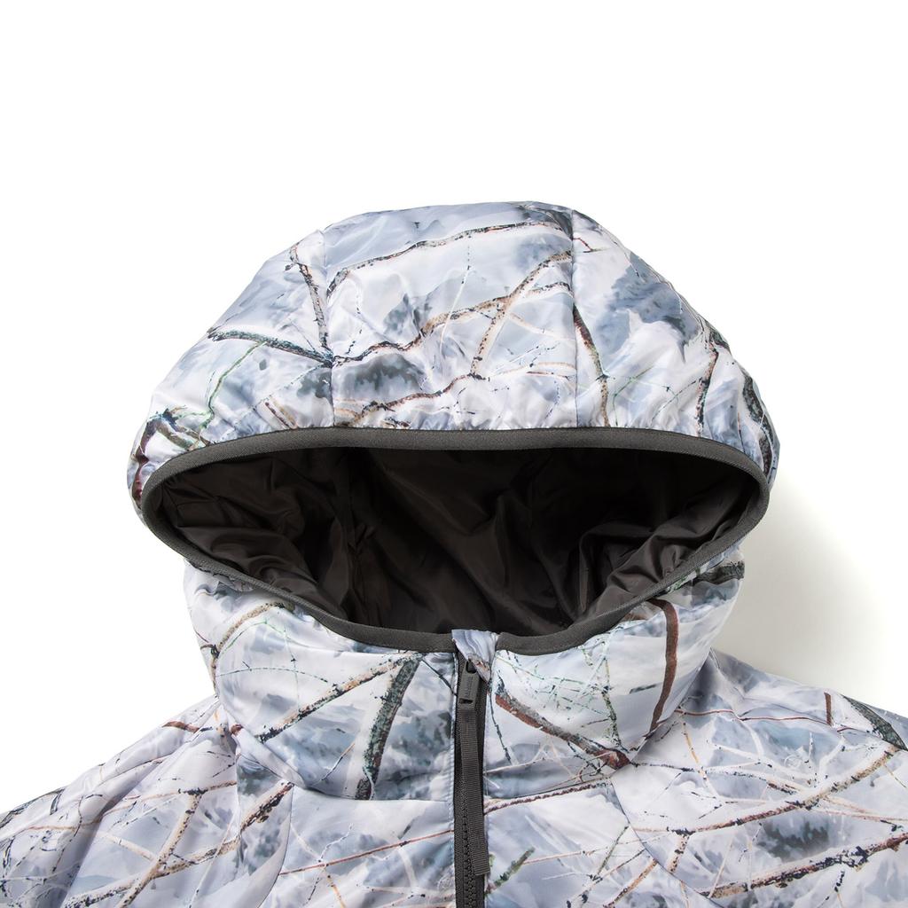 Li Ning Badfive Lockere Kapuzen-Daunenjacke mit Logo für Herren Oberbekleidung AYMV353-1