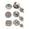 Buckle Bathroom Partition Door Buckle Toilet Package Round Rod Toilet Indicator Lock Bathroom Partition Door Buckle