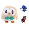 10" Kemon Legend Rowlet Litten Popplio Plush Toy Soft And Cuddly Animal Doll