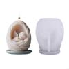 Safe Silicone Mould For Making Angel Girl Shaped HX6C