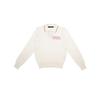 UPPERSTROP GOLF [Upw3121] Upst Golf Women'S Logo Polo Sweater Ivory