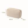 1pcs Minimalist Corduroy Makeup Bag Portable Clutch Large Capacity Travel Cosmetic Storage Bag Toiletry Pouch