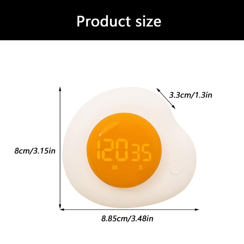 Funny Kitchen Timer With Accurate Alarm Function Magnetic Kitchen Timer Countdown Reminder for Senior Kids