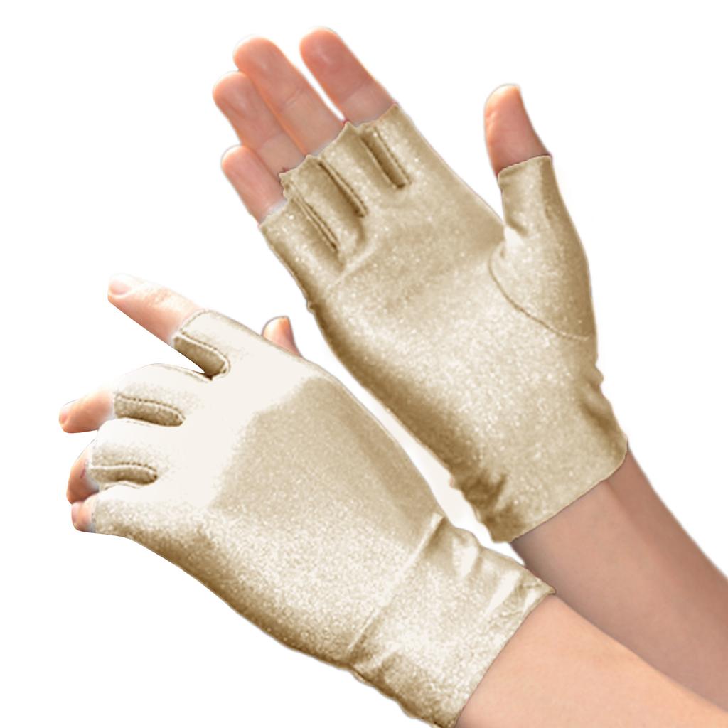 Sunblock Fingerless Gloves for Women Outdoor Activity Wrist Length Driving Gloves Light Weight Fingerless Sunblock Glove