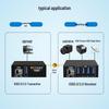 BOYANG USB 3.0 Fiber Optic Transceiver Extender