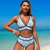 Swimsuit with Edge Bikini, Sports Split Swimsuit for Women, Triangle Swimsuit