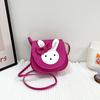 Rabbit Butterfly Knot Pattern Cute Girl Crossbody Bag Child Mini  Bag Accessory