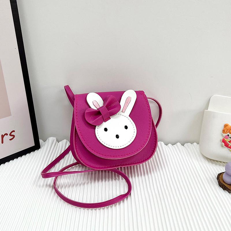 Rabbit Butterfly Knot Pattern Cute Girl Crossbody Bag Child Mini  Bag Accessory