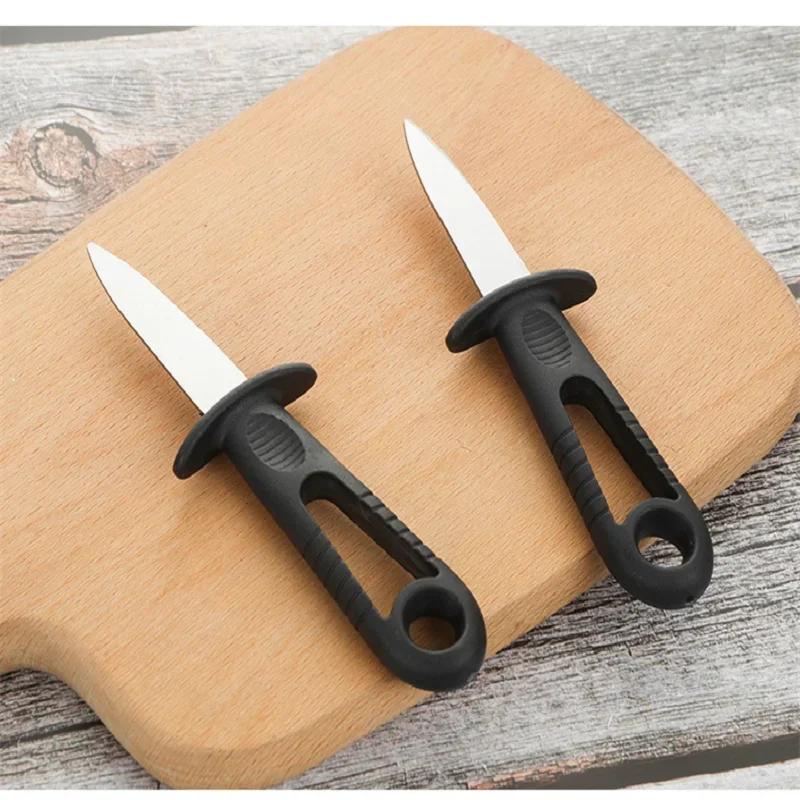 Multi-purpose Oyster Grilling Knife Stainless Steel Oyster Tool Seafood Knife for Seafood Shell Pry Shells Directly Opening Tool
