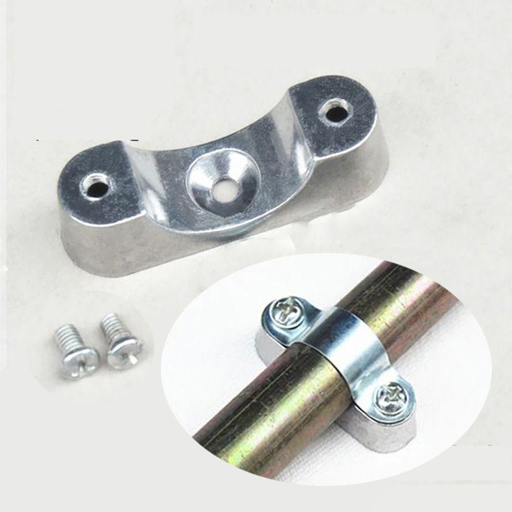 Fascetta a Sella per Tubo Rotondo Dia 16-32mm Clip Fissaggio Scheda con Vite Acciaio Inossidabile 304 Codice Distanziatore Staffa per Tubo Rotondo Fissaggio